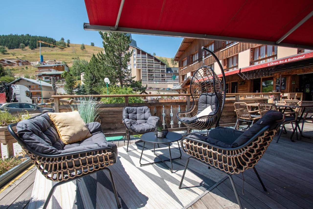 Hotel Le Sherpa Les Deux Alpes Exterior photo